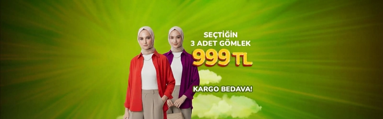 Özel Seri Tesettür Gömlek Kampanyası